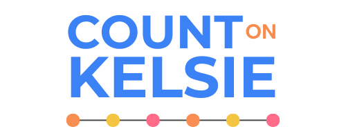 Count on Kelsie with a numberless number line